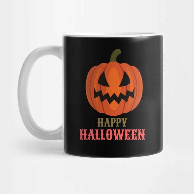 Happy Halloween Scary Pumpkin by CharismaShop